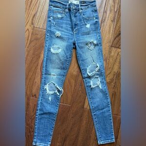 GARAGE ultra high rise jeans Size 3
